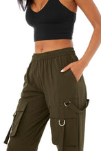 Load image into Gallery viewer, Alo Yoga XS High-Waist City Wise Cargo Pant - Dark Olive
