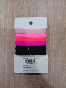 Alo Yoga Untangled Hair Tie 6-Pack - Pink Multicolor