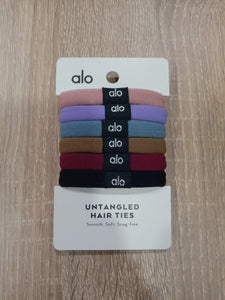Alo Yoga Untangled Hair Tie 6-Pack - Holiday Multicolor
