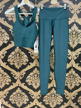 Load image into Gallery viewer, Alo Yoga XS High-Waist Airlift Legging - Midnight Green
