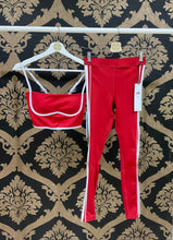 Load image into Gallery viewer, Alo Yoga XS Airlift High-Waist 7/8 Car Club Legging - Classic Red
