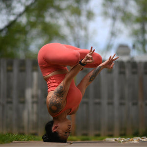 Alo Yoga XXS High-Waist Airbrush Legging - Strawberry