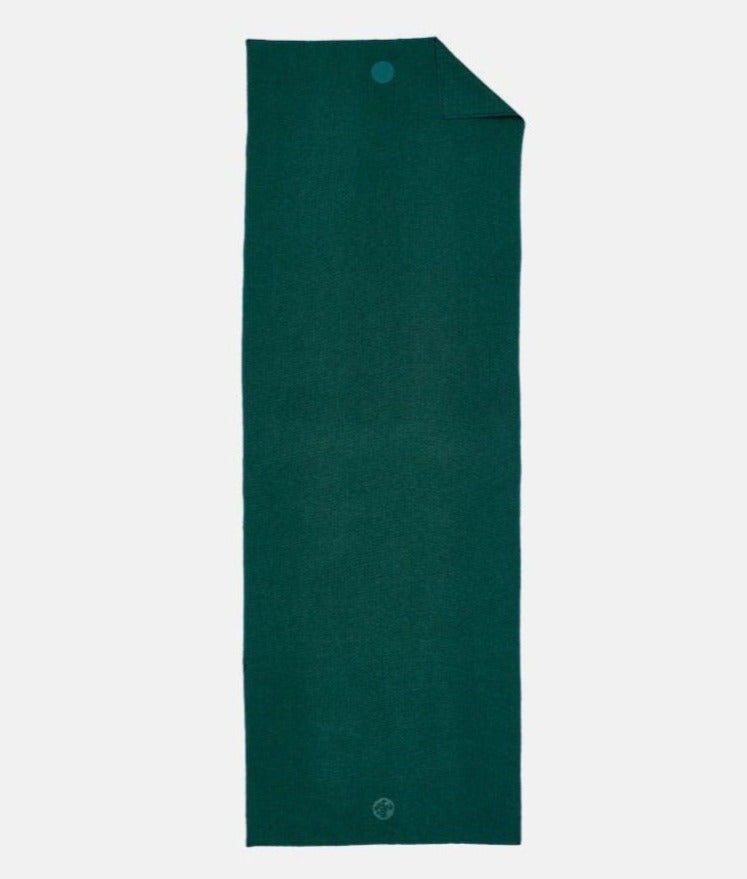 Manduka Yogitoes® 71" Yoga Mat Towel - Deep Sea