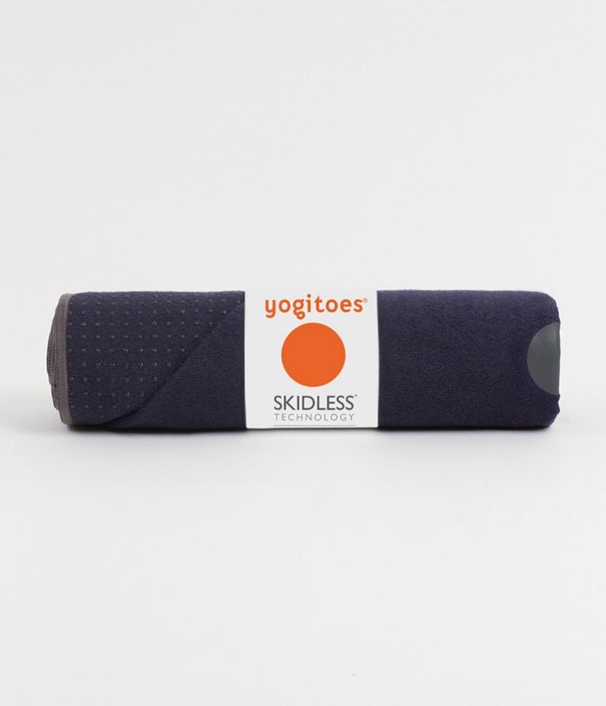 Handuk Matras Yoga Manduka Yogitoes® 71" - Tengah Malam (Biru)