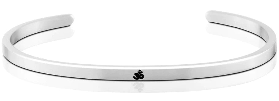 MantraBand Bracelet Silver - OM