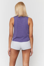 Load image into Gallery viewer, Spiritual Gangster SMALL Good Karma Crop Tank - Heather Eclipse
