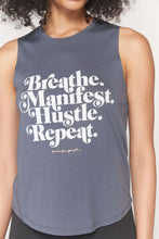 Load image into Gallery viewer, Spiritual Gangster XS Muscle Tank - Slate
