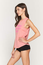 Load image into Gallery viewer, Spiritual Gangster XS Summer Muscle Tank - Flamingo
