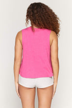 Load image into Gallery viewer, Spiritual Gangster XS Vibes Crop Tank - Bright Rose

