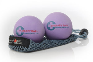 Yoga Tune Up Therapy Ball Pair in Tote - Purple